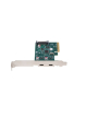 LANBERG Karta sieciowa PCI EXPRESS X1 -> 2X USB-C 3.2 GEN 2X1 led low profile