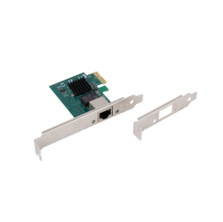 LANBERG Karta sieciowa PCI EXPRESS X1 1X RJ45 2.5GB 1ed low profile