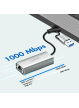 LogiLink Adapter USB-C do Gigabit Ethernet + USB 