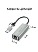 LogiLink Adapter USB-C do Gigabit Ethernet + USB 
