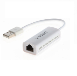 Adapter USB LAN 2.0 - Fast Ethernet (RJ45), blister, CL-24