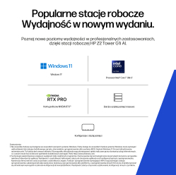 HP Inc. Stacja robocza Z2 Tower G1i U7-265K 1TB/32GB/W11P E41GXET