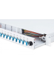 Digitus Przełącznica światłowodowa/panel krosowy z wyposażeniem 19 cali 1U, 24x LC duplex, OS2, zawiera pigtaile, adaptery, tacki, wysuwany, Szara