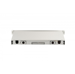 Digitus Przełącznica światłowodowa/panel krosowy z wyposażeniem 19 cali 1U, 24x SC APC duplex, OS2, pigtaile, adaptery, tacki, Szary 