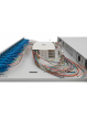 Digitus Przełącznica światłowodowa/panel krosowy z wyposażeniem 19 cali 1U, 24x SC duplex, OS2, pigtaile, adaptery, tacki, wysuwany, Szary 