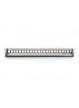 Digitus Panel krosowy (patch panel) modularny 19" 24 porty pod moduły keystone, 1U, ekranowany, prowadnica kabli, wymienne pola opisowe Czarny