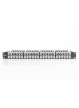 Digitus Modułowy panel krosowy (patch panel) o dużej gęstości połączeń, 19" 48x keystone, ekranowany, 1U, Czarny