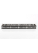 Digitus Modułowy panel krosowy (patch panel) o dużej gęstości połączeń, 19" 48x keystone, ekranowany, 1U, Czarny