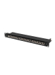 LANBERG Patchpanel 24 port 1U KAT7 EK. PPS7-1024-B Czarny 