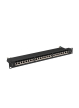 LANBERG Patchpanel 24 port 1U KAT7 EK. PPS7-1024-B Czarny 