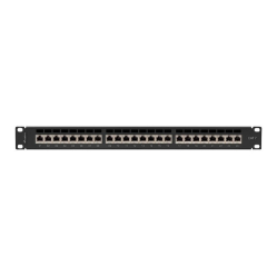 LANBERG Patchpanel 24 port 1U KAT7 EK. PPS7-1024-B Czarny 