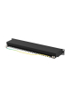 LANBERG Patchpanel 24 port 1U KAT6A EK. PPSA-1024-B Czarny