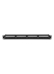 LANBERG Patchpanel 24 port 1U KAT6A PPUA-1024-B Czarny 
