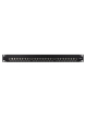 LogiLink Patchpanel CAT6 19' 24- porty, STP czarny 