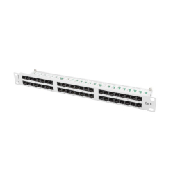 LANBERG Patch Panel 48 Port 1U Kat.6 szary 