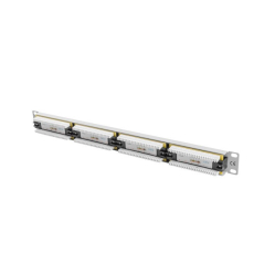LANBERG Patch Panel 24 Port 1U Kat.6 szary 