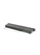 LANBERG Patch Panel 24 Port 1U Kat.5E czarny ekranowany 