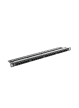 LANBERG Patch Panel 24 Port 0.5U Kat.5E czarny 