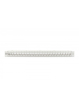 Digitus Panel krosowy (patch panel) modularny 19" 24 porty pod moduły keystone, 1U, ekranowany, prowadnica kabli, pola opisowe, szary