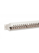 Digitus Patch panel 19" 24 porty, kat.6, S/FTP, 1U, wspornik kablowy, szary (kompletny) 