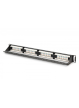 Digitus Panel krosowy (patch panel) 19'' 24x RJ45, LSA pion, kat.6, nieekranowany, 1U, prowadnica kabli, pola opisowe, Czarny