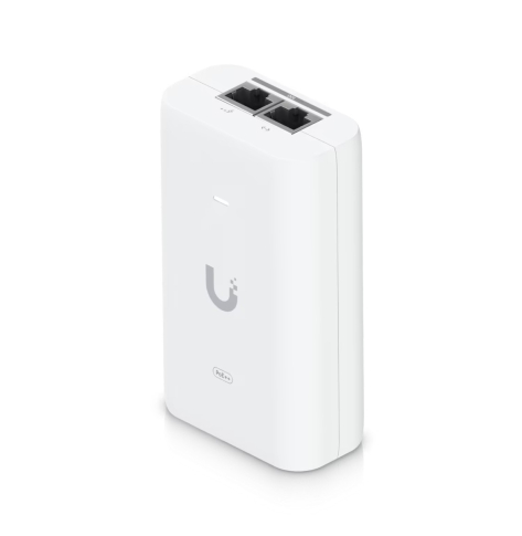 Adapter PoE UBIQUITI UACC-PoE++-10G POE++ 54V 60W 2-portowy RJ-45 10Gb/s biały