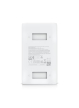Adapter PoE UBIQUITI UACC-PoE++-10G POE++ 54V 60W 2-portowy RJ-45 10Gb/s biały
