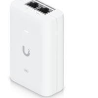 Adapter PoE UBIQUITI UACC-PoE+-2.5G 30W 48V 2-portowy RJ-45 2,5Gb/s biały