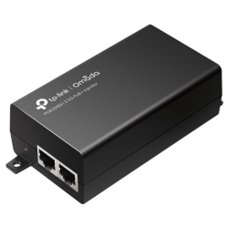 Adapter PoE TP-LINK POE260S 30W 2-portowy RJ-45 2,5Gb/s czarny