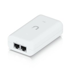 Adapter PoE UBIQUITI U-PoE++ 48V 60W 2-portowy RJ-45 1Gb/s biały
