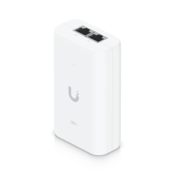 Adapter PoE UBIQUITI U-PoE++ 48V 60W 2-portowy RJ-45 1Gb/s biały