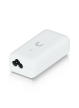 Adapter PoE UBIQUITI U-PoE 48V 15W 2-portowy RJ-45 1Gb/s biały