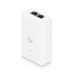 Adapter PoE UBIQUITI U-PoE+ 30W 2-portowy RJ-45 1Gb/s biały