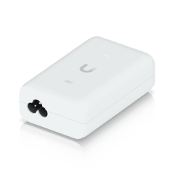 Adapter PoE UBIQUITI U-PoE+ 30W 2-portowy RJ-45 1Gb/s biały
