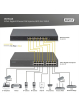 Adapter PoE Digitus DN-95118 54V 250W 16-portowy RJ-45 1Gb/s PoE++ 