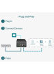 Adapter PoE TP-LINK POE170S PoE++ 2-portowy RJ-45 1Gb/s czarny