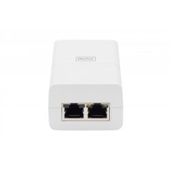 Adapter PoE Digitus DN-95132 52V 30W 2-portowy RJ-45 1Gb/s biały