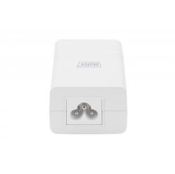 Adapter PoE Digitus DN-95132 52V 30W 2-portowy RJ-45 1Gb/s biały
