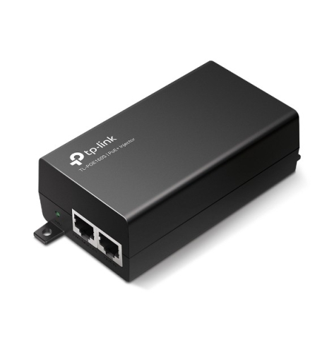 Adapter PoE TP-LINK POE160S PoE+ 2-portowy RJ-45 1Gb/s czarny