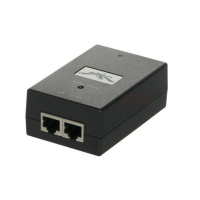 Adapter PoE UBIQUITI POE-48-24W(EU) 48V 24W 2-portowy RJ-45 100Mb/s czarny