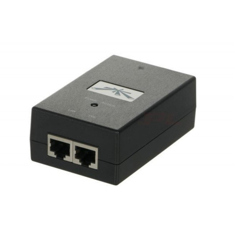 Adapter PoE UBIQUITI POE-48-24W(EU) 48V 24W 2-portowy RJ-45 100Mb/s czarny