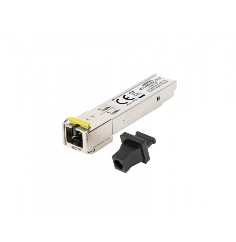 Moduł SFP LANBERG SFP1-BIDI-SU-1-03-B światłowodowy 3km SC/UPS 1Gb/s 1550nm/1310nm