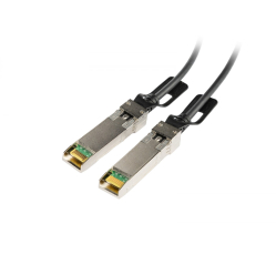 Kabel LANBERG DAC SFP+ 1m czarny 10Gb/s