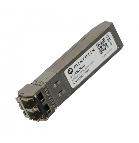 Moduł SFP Mikrotik XS+85LC01D SFP/SFP+/SFP28 MM LC 100m 850nm