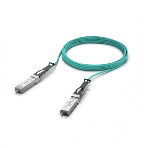 Kabel SFP+ UBIQUITI UACC-AOC-SFP10-5M Optyczny 10Gb/s Aqua 