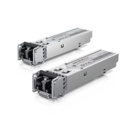 Moduł SFP UBIQUITI UACC-OM-MM-1G-D-2 Światłowód wielomodowy LC 1.25Gb/s 550m 850nm