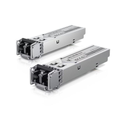 Moduł SFP UBIQUITI UACC-OM-MM-1G-D-2 Światłowód wielomodowy LC 1.25Gb/s 550m 850nm
