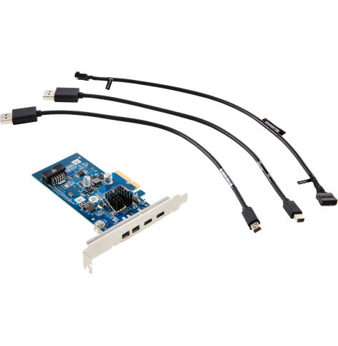 Crd Dual TBT4 PCIe x4 LP interface cards/adapter Internal