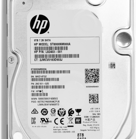 8TB 7200RPM SATA 3.5in Enterprise internal hard drive 3.5" Serial ATA
