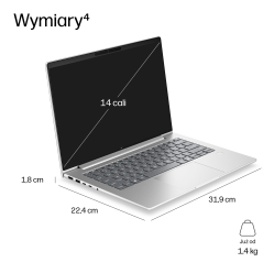 Laptop HP ProBook 4 G2a 14 WUXGA Ryzen AI 7 445 16GB 512GB SSD W11P